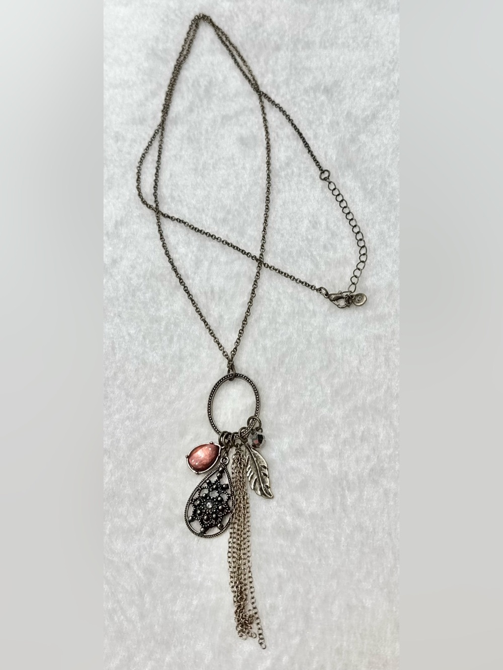 Maurice’s Bohemian Long Cluster Pendant Cluster Necklace